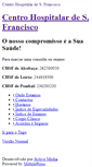 Mobile Screenshot of chsf.pt